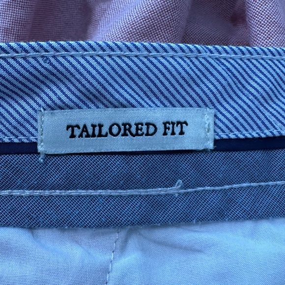 Jos. A. Bank 1905 Men’s Size 38 Oxford Pink Flat Front Shorts Contemporary Style - Picture 3 of 12